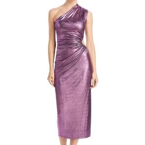 Line & Dot opal asymmetrical dress